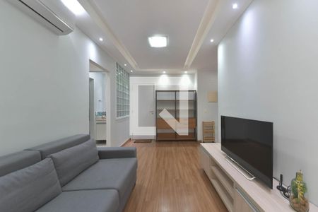 Sala de apartamento à venda com 1 quarto, 40m² em Vila Gertrudes, São Paulo