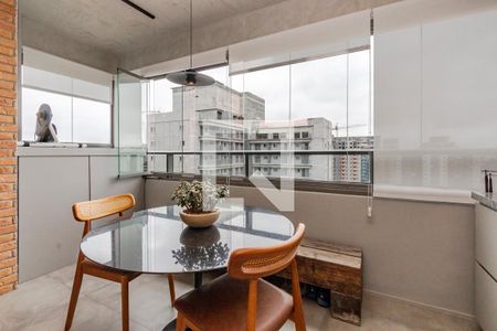 Varanda da Sala de apartamento à venda com 2 quartos, 70m² em Brooklin, São Paulo