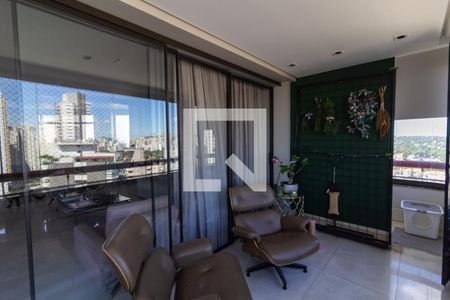 Varanda Sala de Estar de apartamento para alugar com 5 quartos, 700m² em Campo Belo, São Paulo