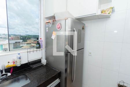 Cozinha de apartamento à venda com 3 quartos, 110m² em Cândida Ferreira, Contagem