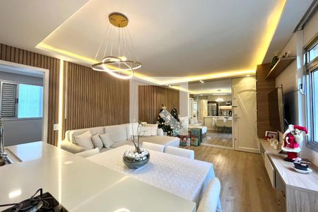 Sala de apartamento à venda com 3 quartos, 102m² em Vila Paulista, São Paulo
