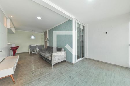 Sala - Varanda de apartamento para alugar com 2 quartos, 67m² em Brooklin, São Paulo