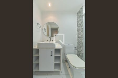 Banheiro Social de apartamento para alugar com 2 quartos, 67m² em Brooklin, São Paulo