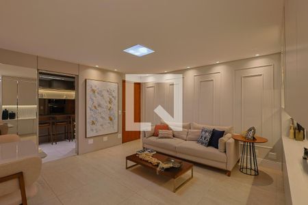 Sala de apartamento à venda com 3 quartos, 85m² em Buritis, Belo Horizonte