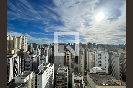 Varanda da Sala de kitnet/studio para alugar com 1 quarto, 36m² em Brooklin, São Paulo