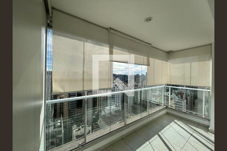 Varanda da Sala de kitnet/studio para alugar com 1 quarto, 36m² em Brooklin, São Paulo