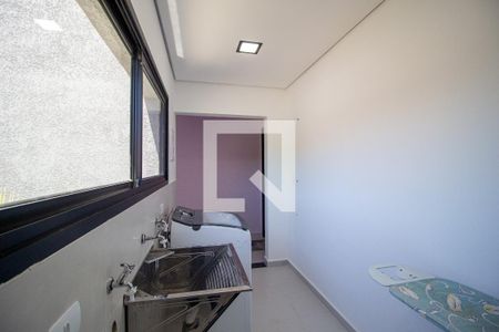 Área comum- Lavanderia  de kitnet/studio para alugar com 1 quarto, 30m² em Vila Trujillo, Sorocaba