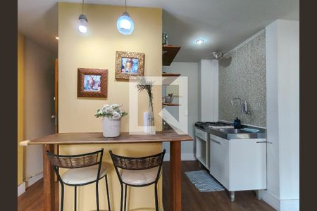 Cozinha de apartamento à venda com 1 quarto, 55m² em Rio Comprido, Rio de Janeiro