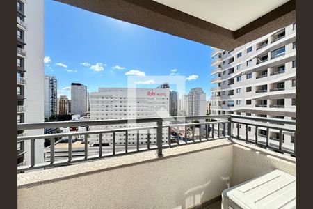 Varanda de apartamento para alugar com 2 quartos, 38m² em Vila Nova Conceição, São Paulo