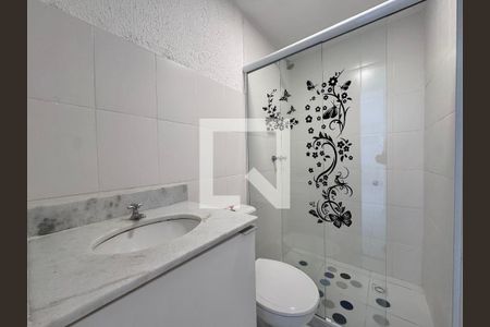 Banheiro Social de apartamento para alugar com 1 quarto, 52m² em Recreio dos Bandeirantes, Rio de Janeiro