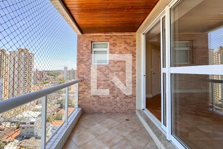 Varanda da Sala de apartamento para alugar com 3 quartos, 138m² em Centro, São Bernardo do Campo