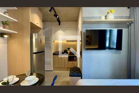 Studio de kitnet/studio para alugar com 1 quarto, 20m² em Cerqueira César, São Paulo