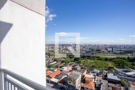 Varanda da Sala de apartamento para alugar com 2 quartos, 54m² em Vila Maria Leonor, Diadema