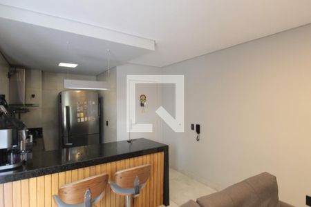 Sala de apartamento à venda com 3 quartos, 150m² em Paquetá, Belo Horizonte