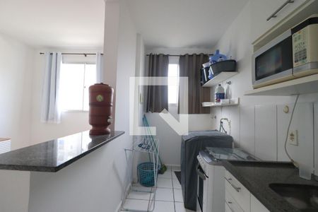 Cozinha de apartamento para alugar com 2 quartos, 47m² em City Ribeirão, Ribeirão Preto