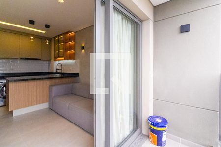 Varanda de apartamento para alugar com 2 quartos, 46m² em Santo Amaro, São Paulo