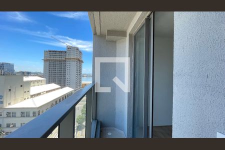 Varanda de kitnet/studio para alugar com 0 quarto, 42m² em Santo Cristo, Rio de Janeiro