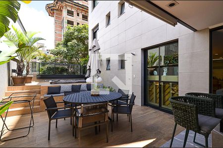 Área Privativa de apartamento à venda com 2 quartos, 134m² em Santo Antônio, Belo Horizonte