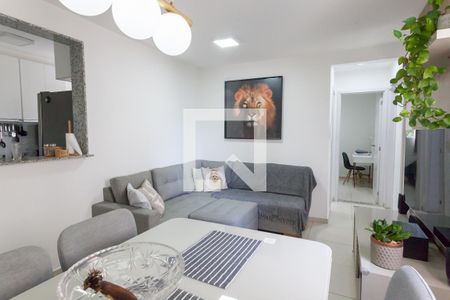 sala de apartamento à venda com 3 quartos, 63m² em Conjunto California, Belo Horizonte