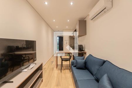 Sala de apartamento para alugar com 1 quarto, 33m² em Bela Vista, São Paulo