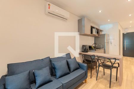 Sala de apartamento para alugar com 1 quarto, 33m² em Bela Vista, São Paulo