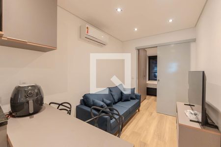Sala de apartamento para alugar com 1 quarto, 33m² em Bela Vista, São Paulo