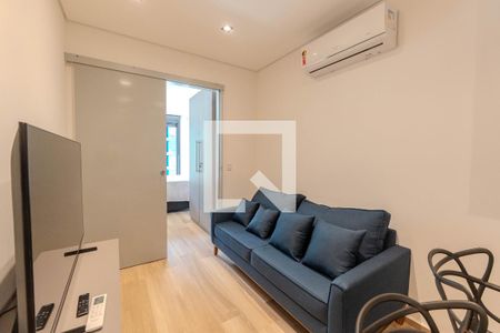 Sala de apartamento para alugar com 1 quarto, 33m² em Bela Vista, São Paulo