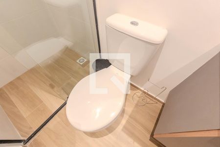 Banheiro de apartamento para alugar com 1 quarto, 33m² em Bela Vista, São Paulo