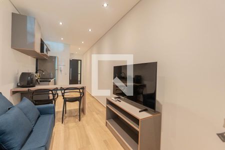 Sala de apartamento para alugar com 1 quarto, 33m² em Bela Vista, São Paulo