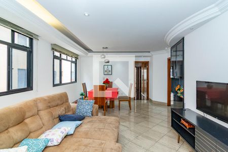 Sala de apartamento para alugar com 4 quartos, 150m² em Coração Eucarístico, Belo Horizonte