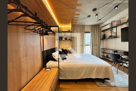 Studio de kitnet/studio para alugar com 1 quarto, 30m² em Indianópolis, São Paulo