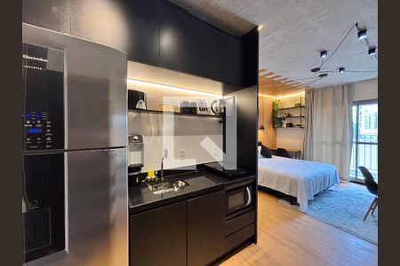 Studio de kitnet/studio para alugar com 1 quarto, 30m² em Indianópolis, São Paulo