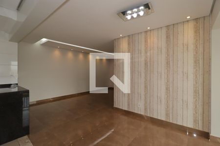 Sala de apartamento para alugar com 3 quartos, 97m² em Vila Scarpelli, Santo André