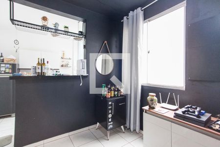 Sala de apartamento para alugar com 2 quartos, 45m² em Gávea, Uberlândia