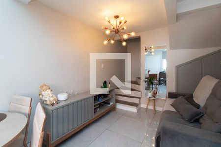 Sala de casa de condomínio à venda com 1 quarto, 49m² em Santa Tereza, Porto Alegre