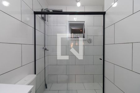 Banheiro de casa de condomínio à venda com 1 quarto, 49m² em Santa Tereza, Porto Alegre