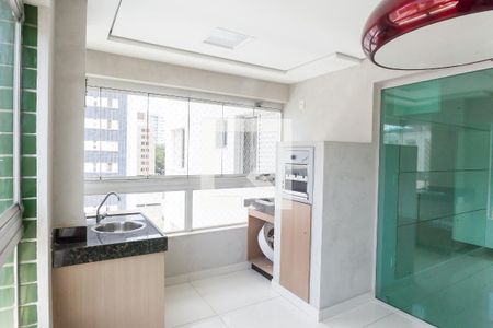 Varanda da Sala de apartamento à venda com 4 quartos, 140m² em Buritis, Belo Horizonte