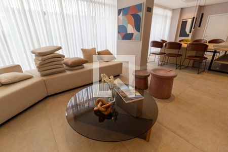 Área comum - Salão Gourmet de kitnet/studio para alugar com 1 quarto, 31m² em Barra Funda, São Paulo