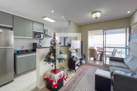 Sala de apartamento à venda com 3 quartos, 85m² em Cambuci, São Paulo