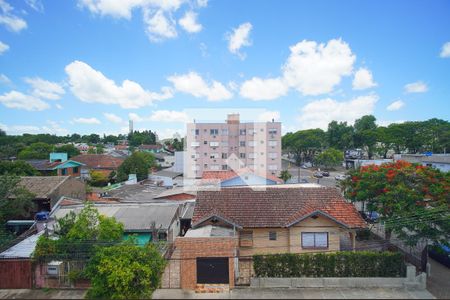 Vista da Sala/Quarto de kitnet/studio para alugar com 1 quarto, 30m² em Cristo Rei, São Leopoldo