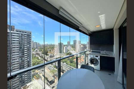 Sacada de apartamento à venda com 1 quarto, 38m² em Campo Belo, São Paulo