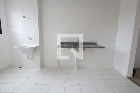Cozinha de apartamento para alugar com 2 quartos, 45m² em Vila Palmares, Santo André