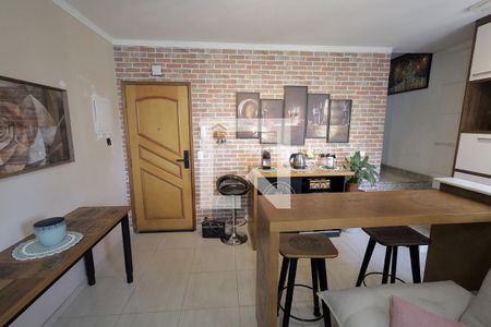 Sala de apartamento à venda com 3 quartos, 144m² em Campestre, Santo André