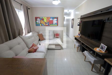 Sala de apartamento à venda com 3 quartos, 144m² em Campestre, Santo André
