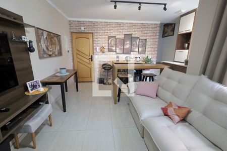 Sala de apartamento à venda com 3 quartos, 144m² em Campestre, Santo André