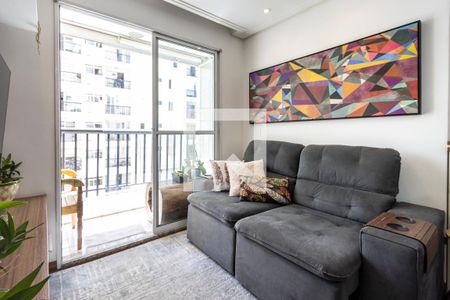Sala de apartamento à venda com 2 quartos, 51m² em Vila Anastácio, São Paulo