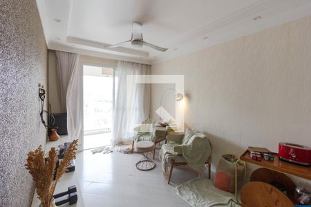 Sala de apartamento à venda com 3 quartos, 76m² em Vila Rosalia, Guarulhos