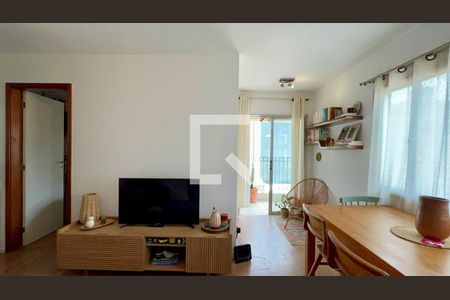 Sala de apartamento à venda com 1 quarto, 42m² em Pinheiros, São Paulo