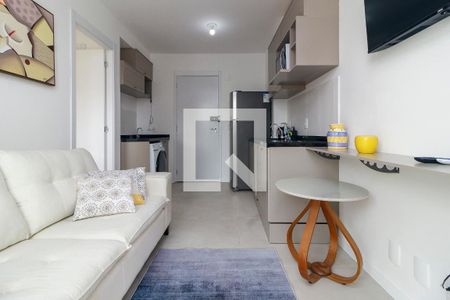 Sala de apartamento à venda com 1 quarto, 27m² em Campo Belo, São Paulo