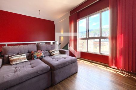 Sala de Estar de apartamento à venda com 3 quartos, 216m² em Cruzeiro, Belo Horizonte